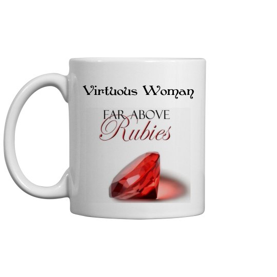 virtuous woman rubies mug