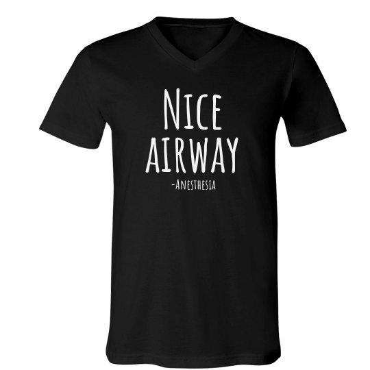 V-neck- Nice Airway