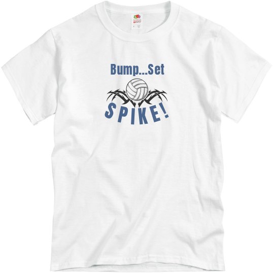 Volleyball Bump Set Spike grey