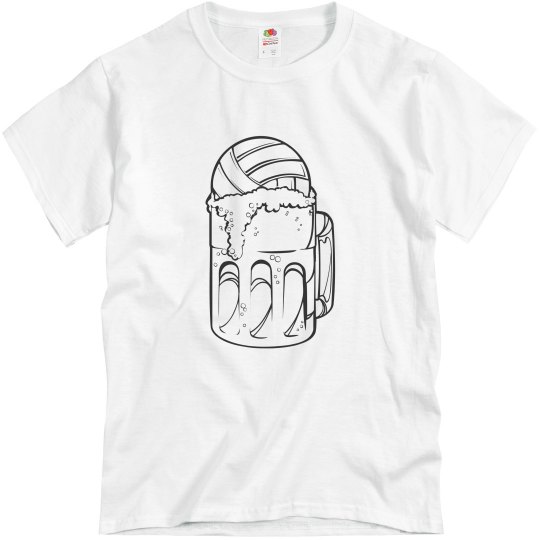 Volleyball Dad Comical Tee Volleyball Dad Comical Tee