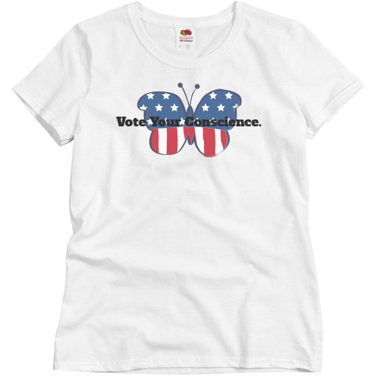 Vote your conscience T-shirt
