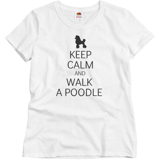 Walk a poodle
