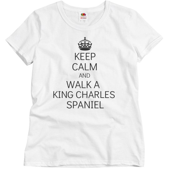 Walk king charles spaniel