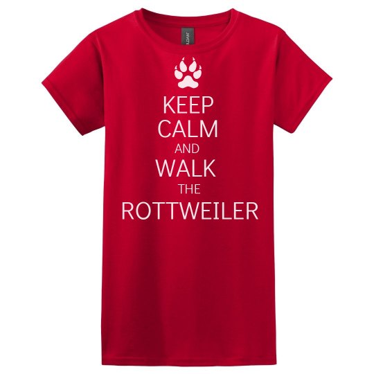 Walk the rottweiler Walk the rottweiler
