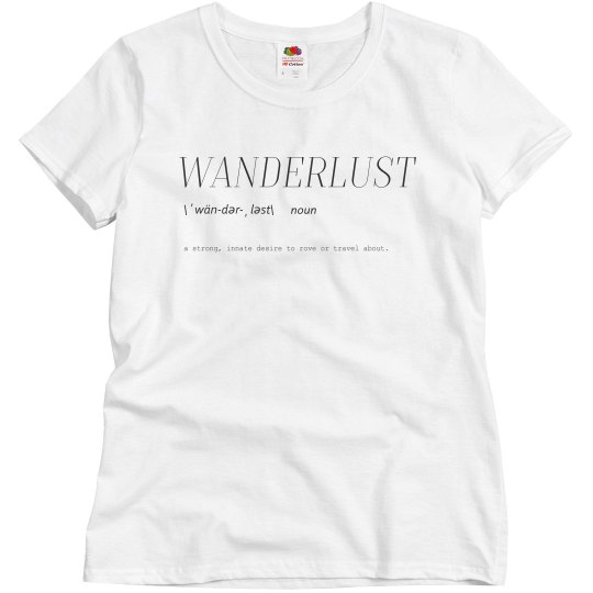 Wanderlust Dictionary Definition