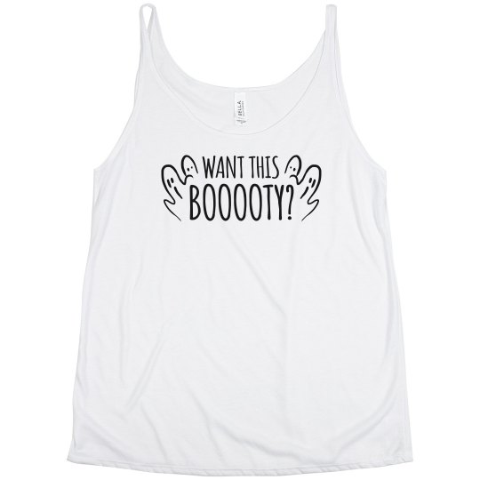 Want This Booty Halloween Tank