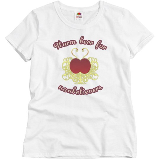 Warm Beer women's tee