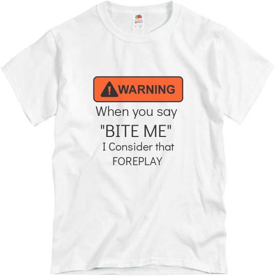 Warning Shirt