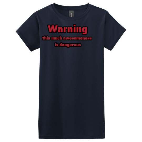 Warning Tee Women's Warning Tee Women's
