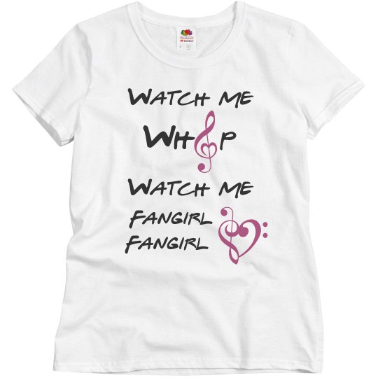 watch me fangirl tee