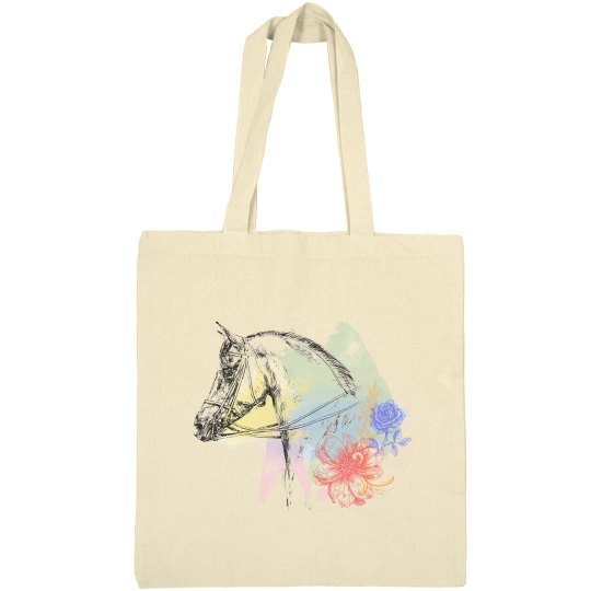 Watercolor Horse Head Watercolor Horse Head