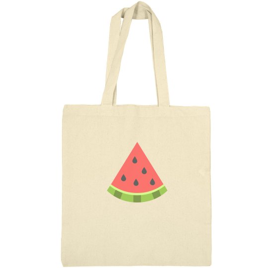 Watermelon Emoji Tote Bag 