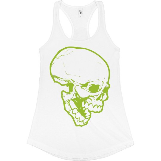 Watermelon Skull Tank 