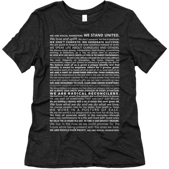 We Are Social Marketers - black 