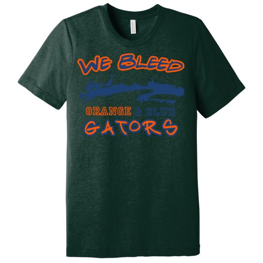 We Bleed Orange & Blue: Swamp Splatter (Florida Gators) We Bleed Orange & Blue: Swamp Splatter (Florida Gators)