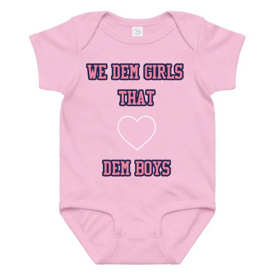 We Dem Girls - Baby Bib We Dem Girls - Baby Bib