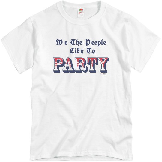 We the People - Party  grey