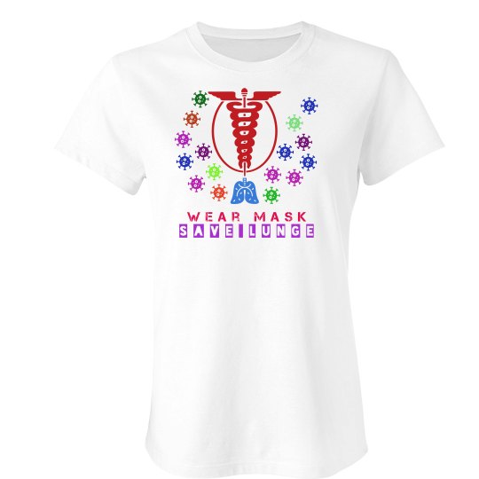 wear mask save lunge