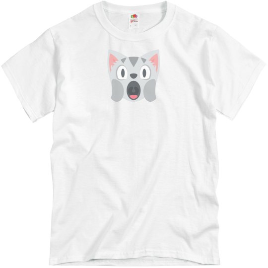 Weary Cat Face Unisex Tee