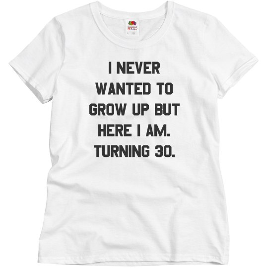 Well Here I Am Turning 30