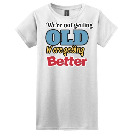 We're getting better We're getting better