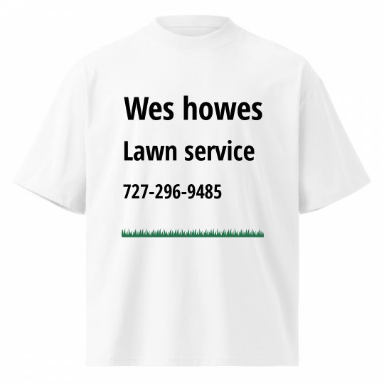 Wes howes lawn service