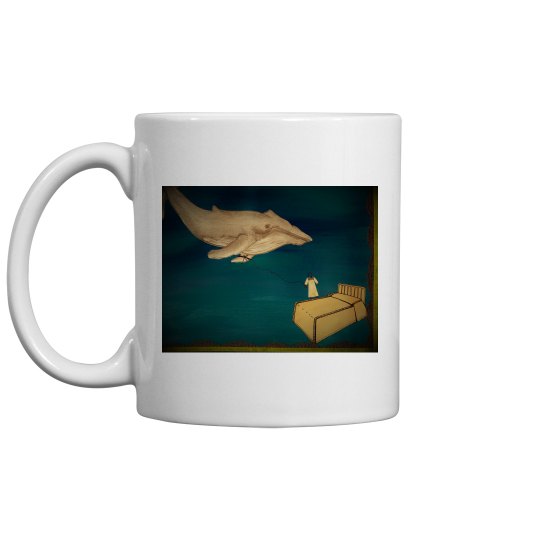 Whales and deep water mug
