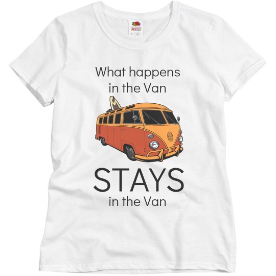 What happens in the van