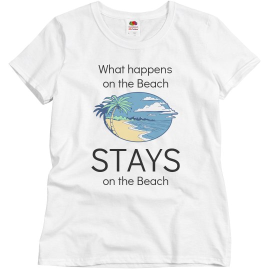 What happens on the beach