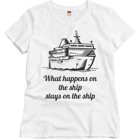 What happens on the cruise ship