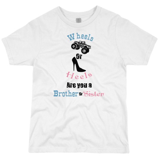 Wheels or Heels Short Sleeve Youth Boys Wheels or Heels Short Sleeve Youth Boys