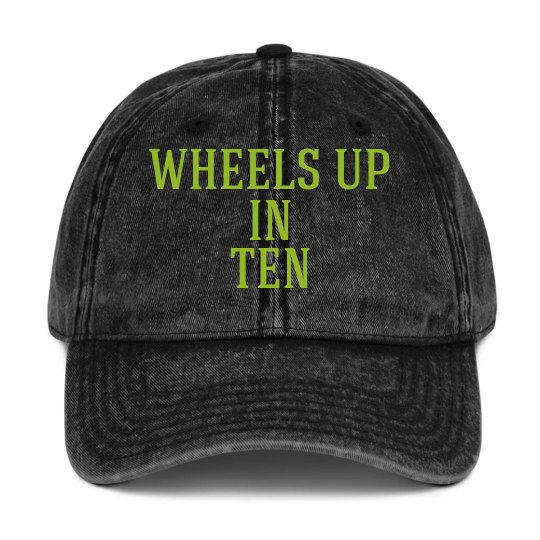 WHEELS UP HAT