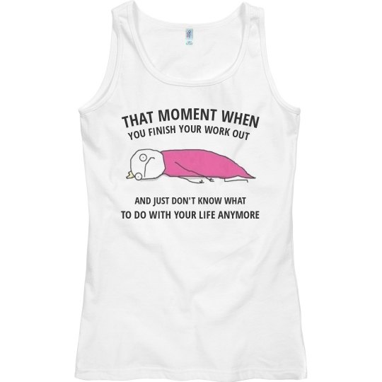 WHEN YOU FINISH YOUR WORKOUT & DON'T KNOW WHAT TO DO