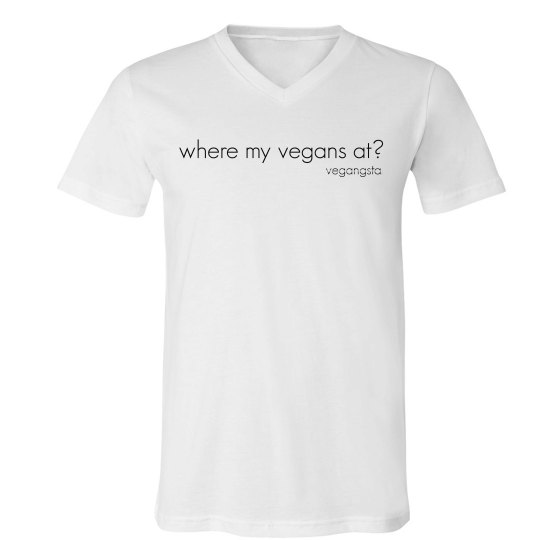 where my vegans unisex vneck where my vegans unisex vneck