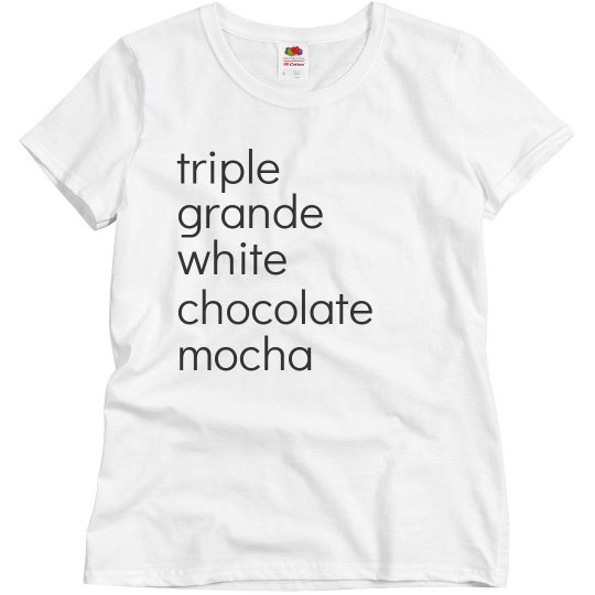 White Chocolate Mocha