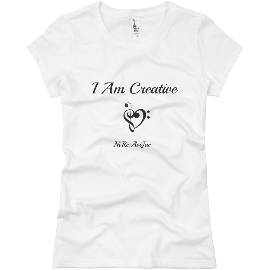 White Creative Tee