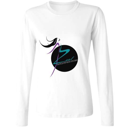 White Long Sleeve Shirt with Zeal Logo