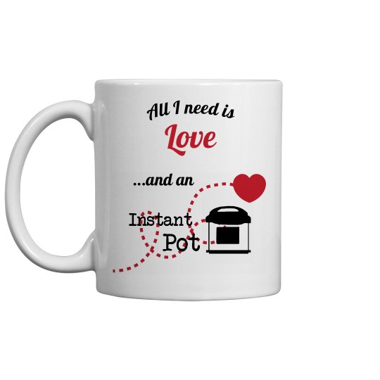 White mug-“All I need...an IP