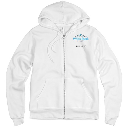 White rock reality white hoodie White rock reality white hoodie