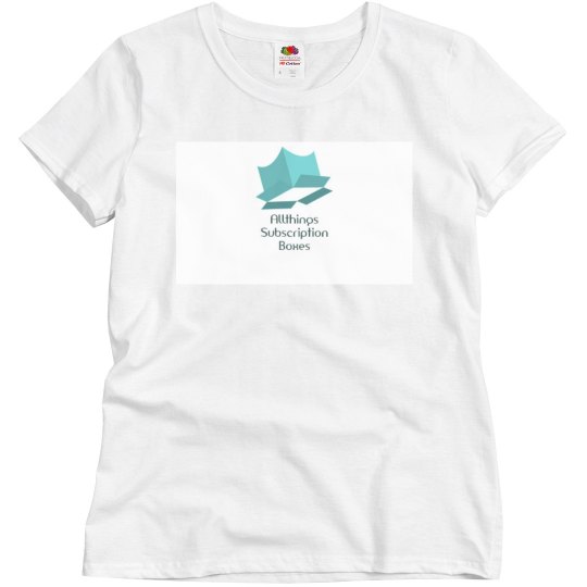 White Short Sleeve All Things Logo T-Shiirt White Short Sleeve All Things Logo T-Shiirt