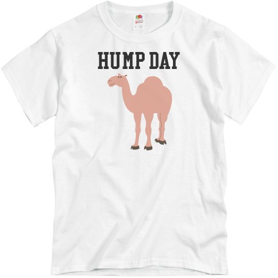 White tee w/camel White tee w/camel