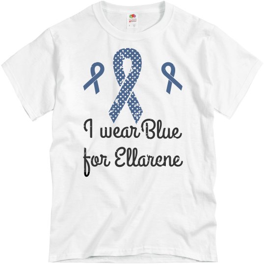 White tee w/wbe graphic 