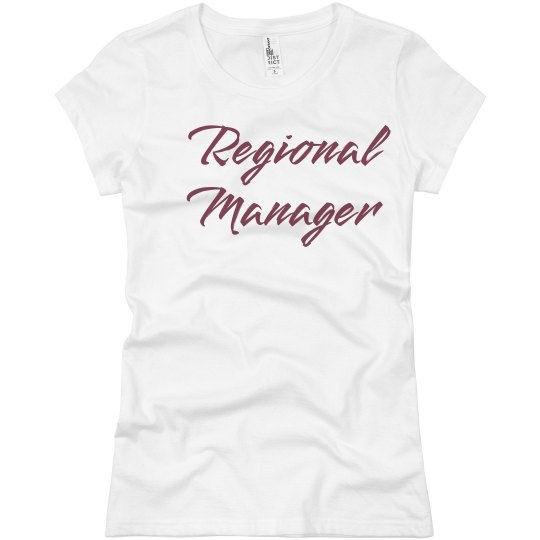 Wife - regional manager