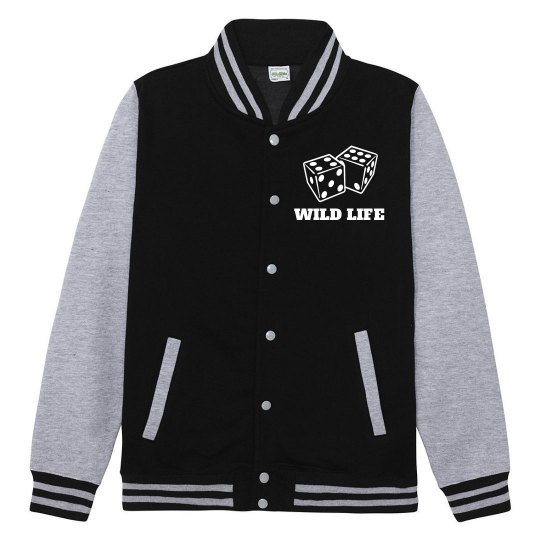 Wild life lettermen jacket