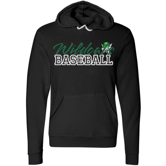 Wildcats Baseball Cat Hoodie