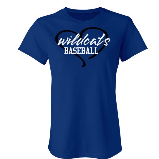 Wildcats Baseball Love Green