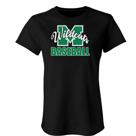Wildcats Baseball M - Black