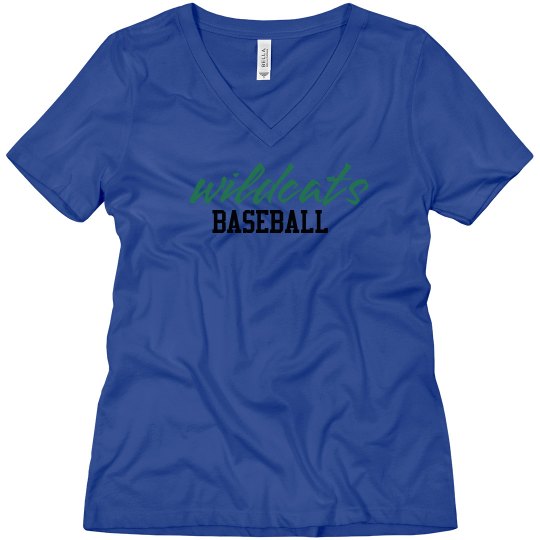 Wildcats Baseball Relaxed White