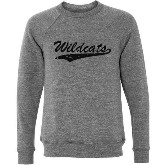 Wildcats black crewneck