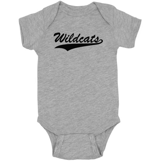 Wildcats onesie
